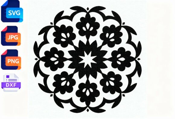 Black Floral Mandala SVG Cut File: A Designer's Real-World Review
