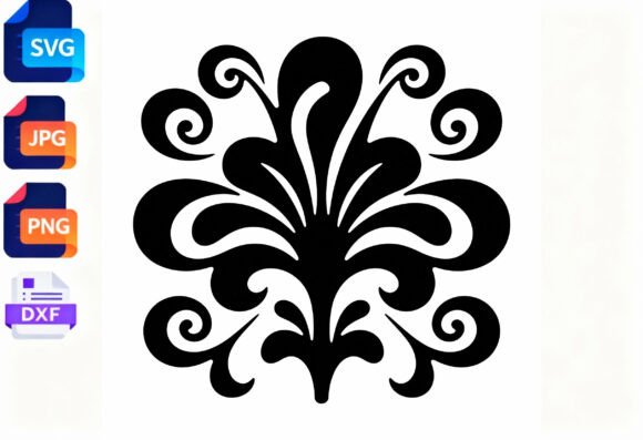 Black Floral Swirl SVG Cut File: A Designer's Real-World Review
