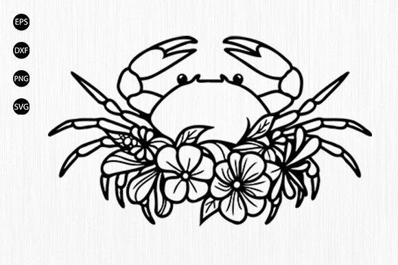 Crab with Flower Svg: A Designer's Embroidery Review