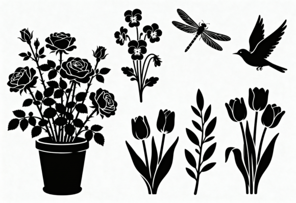 Floral Elements SVG Bundle Flowers: A Designer's Review