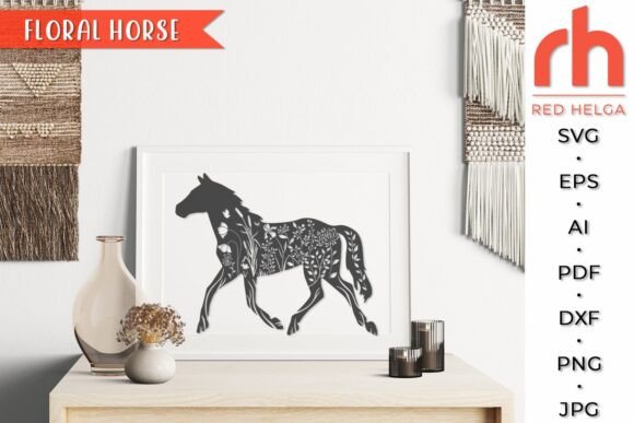 Floral Horse SVG: A Designer's Review for Real Projects