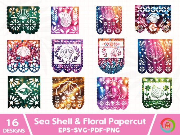 Sea Shell Floral Papercut SVG Bundle Review