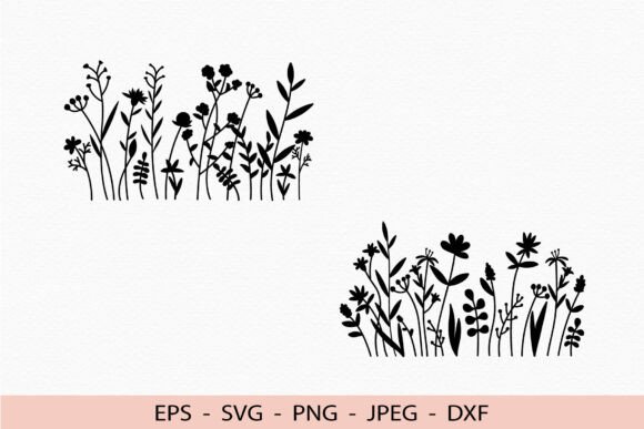 Wildflowers Svg Floral Field Cricut Dxf Review